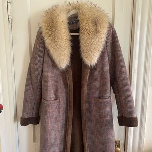 Ralph Lauren faux fur coat
